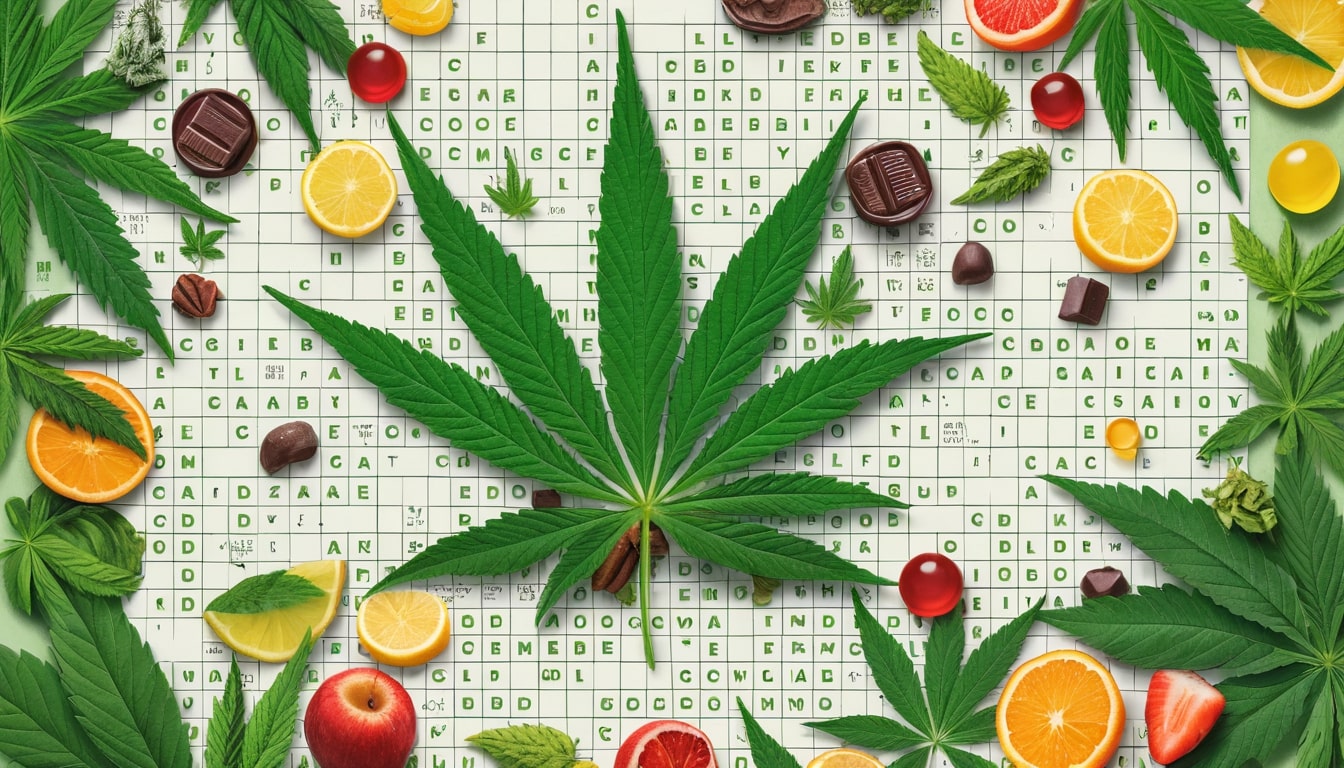 CBD Like Compound in Some Edibles Crossword